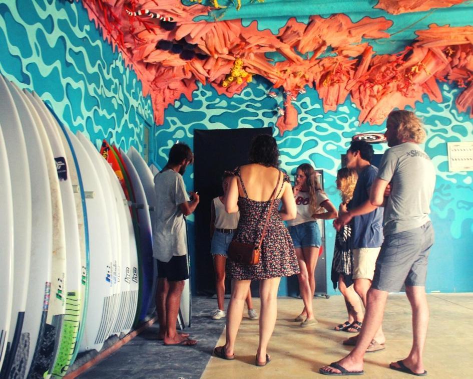 Cliff Surf House Hostel ซานตาครูซ ภายนอก รูปภาพ